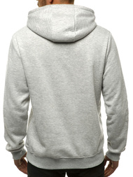 Hanorac cu glugă bărbați gri OZONEE JS/KS2171