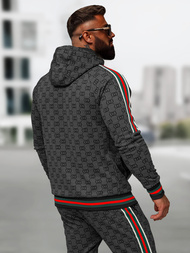 Compleu sport bărbaţi negru OZONEE O/FF5111AB