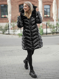 Geacă de femei neagră OZONEE JS/16M9100/392Z