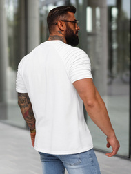 Tricou bărbați alb OZONEE JS/8T88/1Z