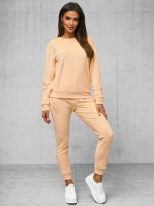 Compleu dama din catifea somon OZONEE O/8C1173/150Z