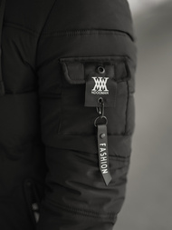 Geacă bărbați neagră OZONEE JS/57M7501/392Z