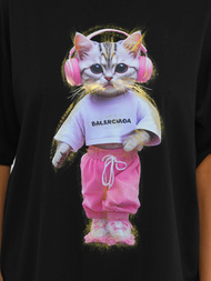 Tricou femei negri OZONEE DJ77423