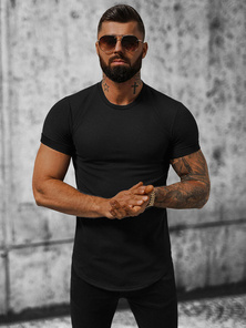 Tricou bărbați negru OZONEE O/P1131