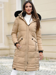 Geacă de femei bej OZONEE O/W377Z