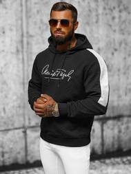 Hanorac bărbați negru OZONEE JS/3B572