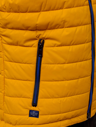 Vestă bărbați galben OZONEE N/6102Z