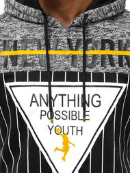 Hanorac bărbați gri OZONEE JS/KS1907Z