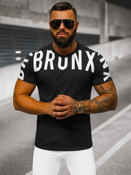 Tricou bărbați negru OZONEE O/8T1265/3