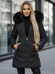 Geacă de femei neagra OZONEE JS/16M9121/392Z