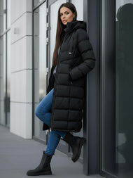 Geacă de femei neagra OZONEE JS/M736/392Z