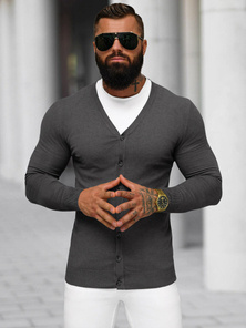 Pulover bărbați antracit OZONEE NB/MM6006/3Z