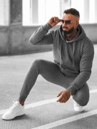 Compleu sport bărbaţi antracit OZONEE JS/68C10386/5Z