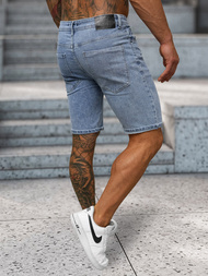 Pantaloni scurti bărbați albaștri deschis OZONEE NB/MP0315BC