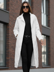 Geacă de femei alb OZONEE JS/5M3177/281Z