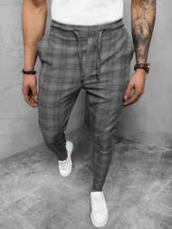 Pantaloni chino bărbaţi antracit OZONEE DJ/2295/22