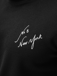 Hanorac bărbați negru OZONEE O/P2031Z