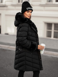 Geacă de femei neagra OZONEE JS/5M3156/392Z