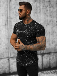 Tricou bărbați negru OZONEE O/P1113