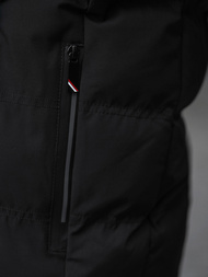 Vestă bărbați neagră OZONEE JS/5M758/392