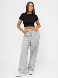 Tricou femei negri OZONEE JS/96T666/3