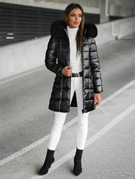 Geacă de femei neagră OZONEE JS/16M9120/392Z