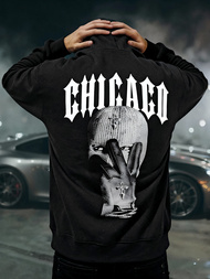 Hanorac bărbați negru OZONEE JS/21B1903/3