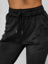 Compleu dama din catifea negru OZONEE JS/35C1612/3