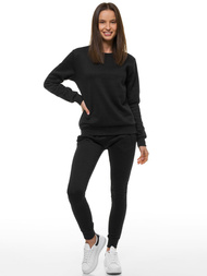 Pantaloni de training femei negri OZONEE JS/CK01