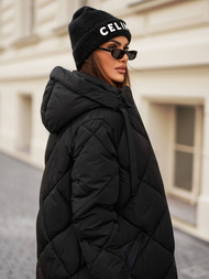 Geacă de femei neagra OZONEE JS/5M3168/392Z