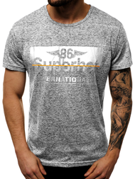 Tricou bărbați antracit OZONEE JS/KS2056