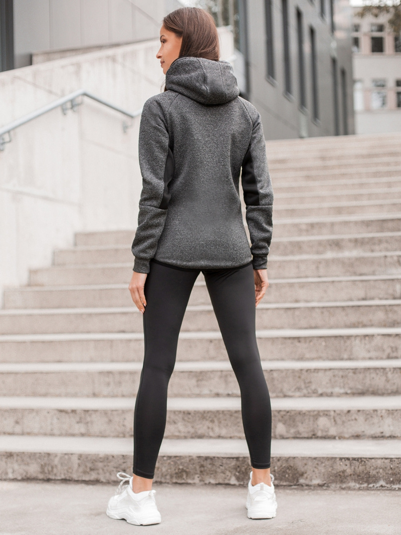 Jachetă femei negru OZONEE JS/KSW4002Z