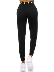 Colanţi femei negri-galben OZONEE O/82353