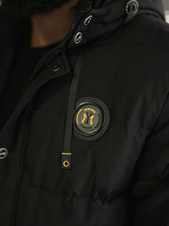 Geacă bărbați neagră OZONEE JS/57M7503/392Z