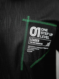 Tricou bărbați negru OZONEE O/3C333