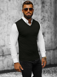 Pulover bărbați negru OZONEE NB/MM6005/4Z