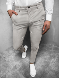 Pantaloni bărbaţi gri OZONEE DJ/5503