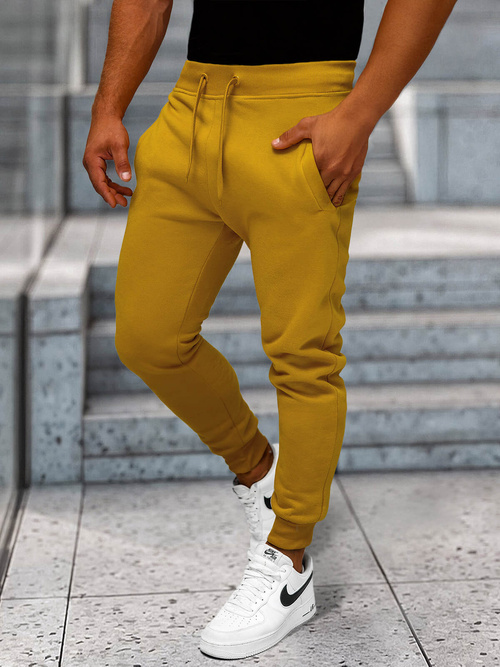 Pantaloni de trening bărbaţi camel OZONEE JS/XW01Z