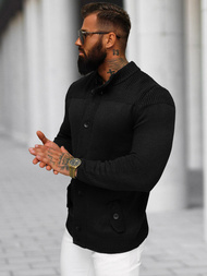 Pulover bărbați negru OZONEE NB/MM6011/4Z