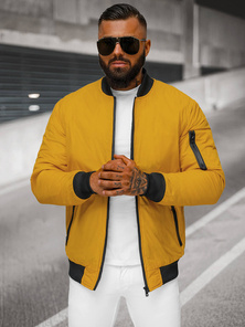 Jachetă bărbați camel OZONEE JS/AK95Z