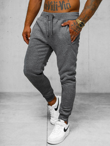 Pantaloni de trening bărbaţi antracit OZONEE JS/XW01Z