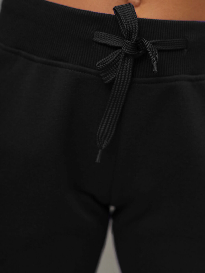 Pantaloni de training femei negri OZONEE JS/CK01Z