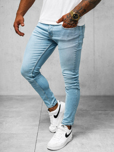 Blugi bărbaţi albaștri OZONEE O/426SP