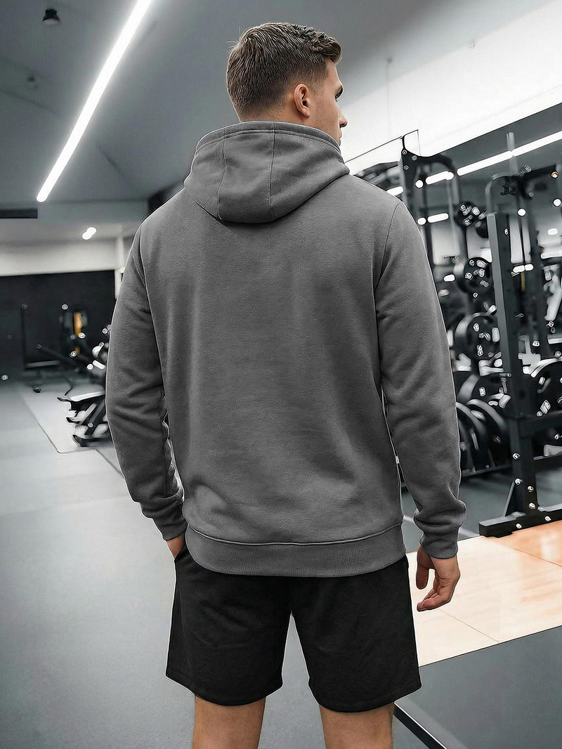 Hanorac bărbați antracit OZONEE JS/8B1736/5