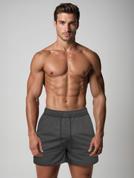 Pantaloni scurti de baie bărbați antracit OZONEE JS/XL018/5Z