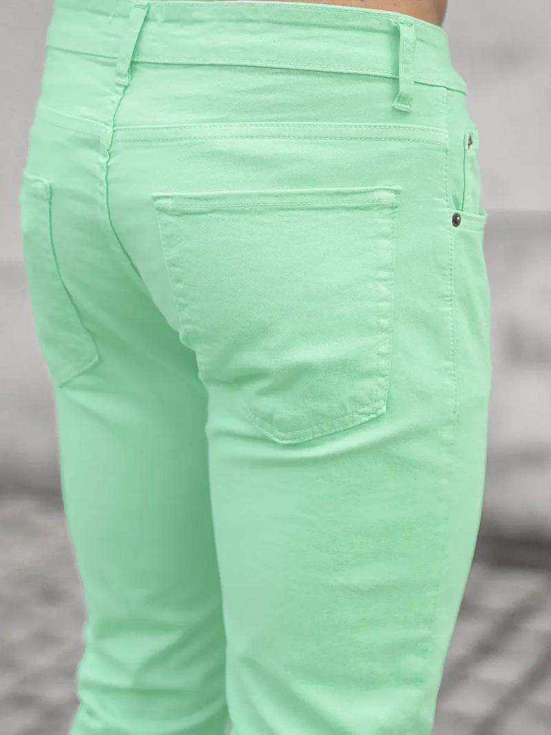 Blugi Bărbaţi Verde-Mentă OZONEE E/5388/03