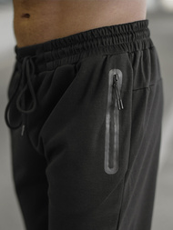 Pantaloni de trening bărbaţi negri OZONEE JS/17K1998/3