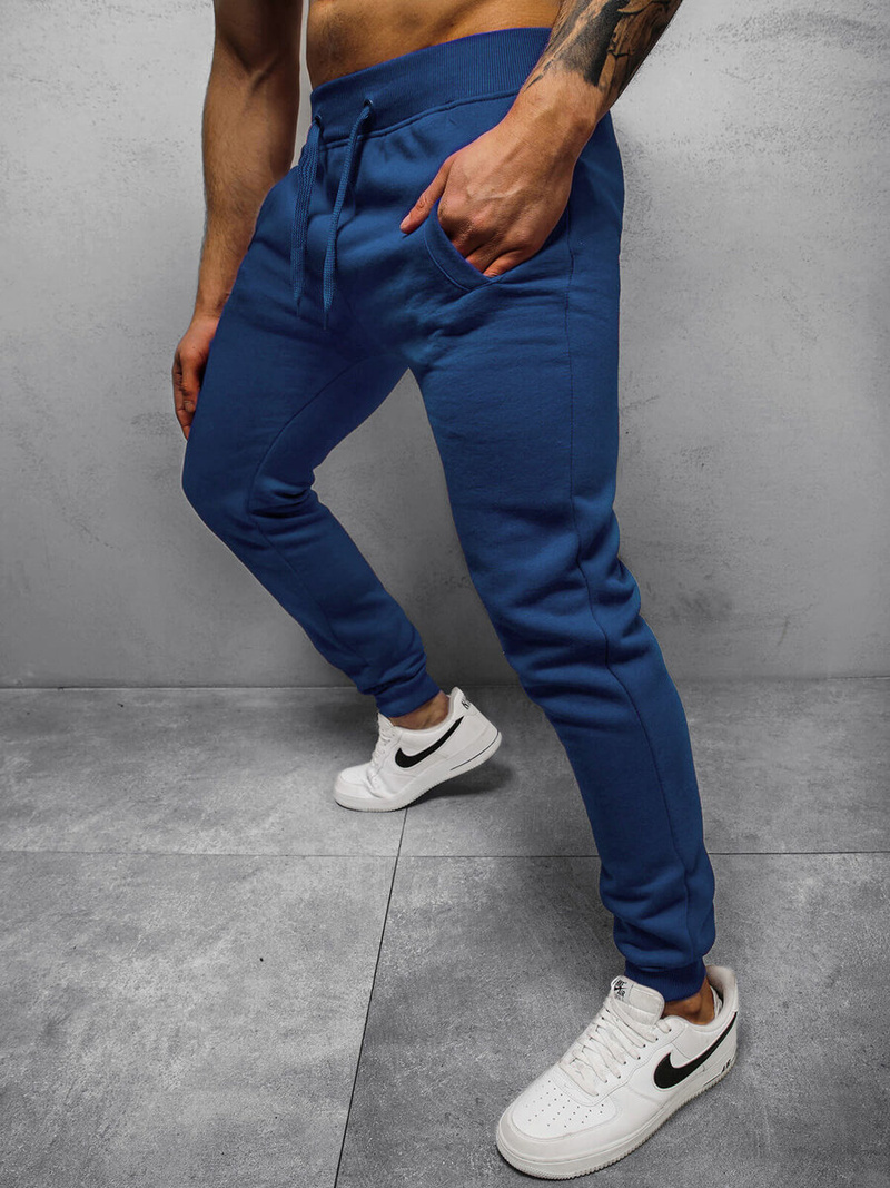 Pantaloni de trening bărbaţi indigo OZONEE JS/XW01/66