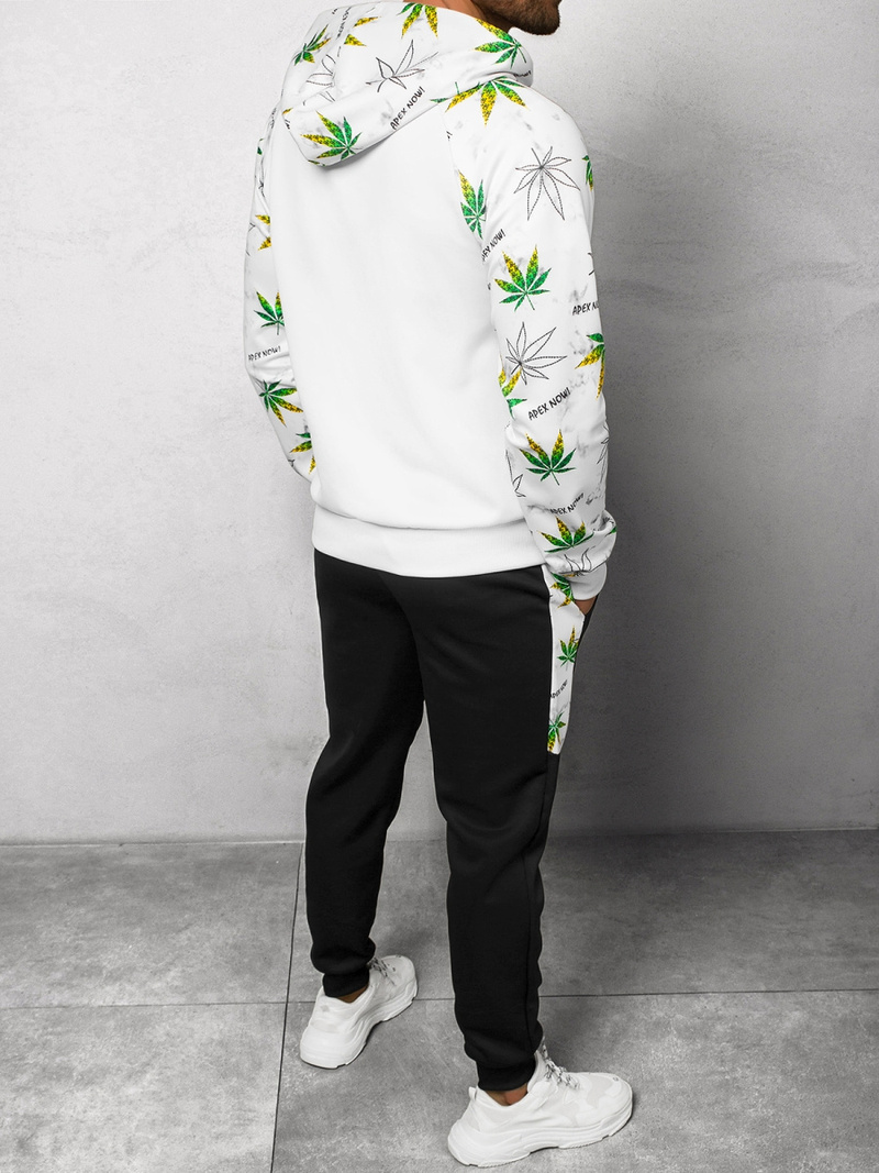 Compleu sport bărbaţi alb OZONEE O/HM703Z