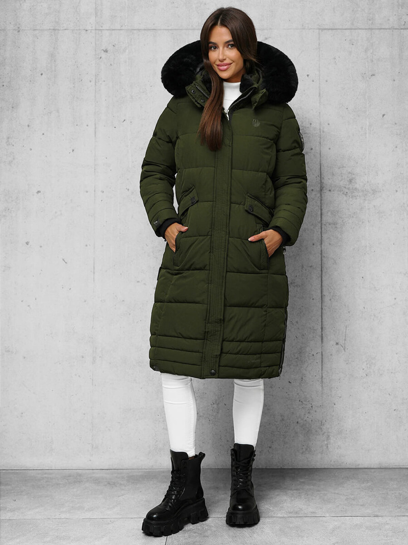 Geacă de femei kaki OZONEE O/W377